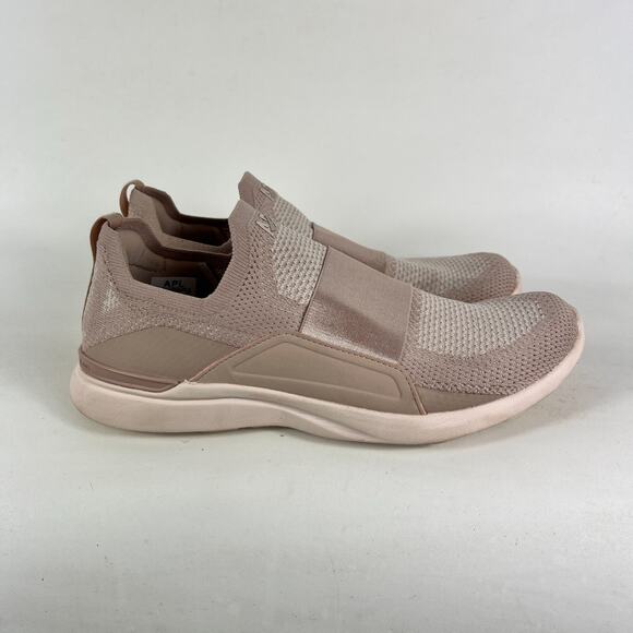 APL Athletic Propulsion Labs Techloom Bliss Sneaker Women's 9 Rose Dust Shoes - Picture 2 of 11